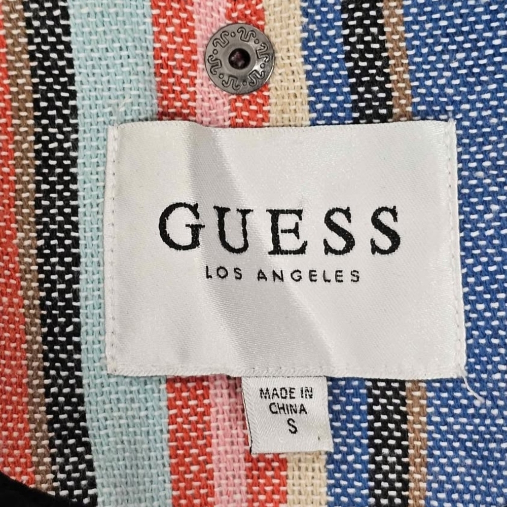 GUESS Striped Fringe Jacket - Picture 8 of 8